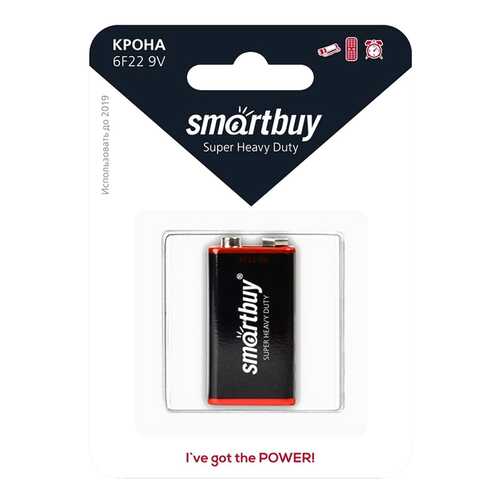 Батарейка SmartBuy SBBA-9V01B 1 шт в Юлмарт
