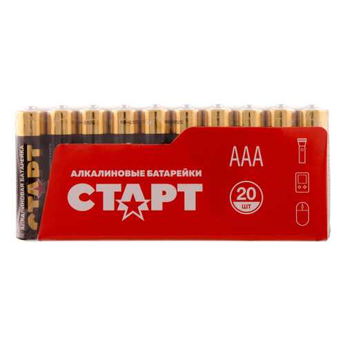 Батарейка СТАРТ LR03-B20 AAA 20 шт в Юлмарт