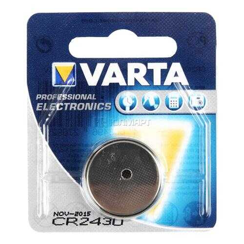 Батарейка Varta CR2430 1шт в Юлмарт