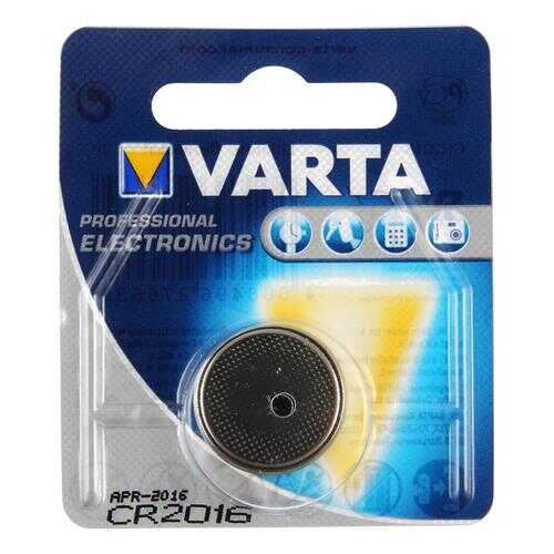 Батарейка VARTA ELECTRONICS CR 2016 1 шт в Юлмарт