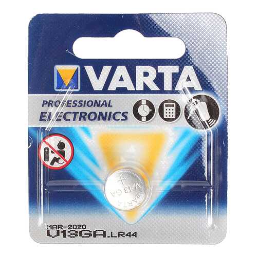 Батарейка VARTA ELECTRONICS V13GA.LR44 1 шт в Юлмарт