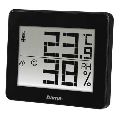Метеостанция HAMA TH-130 Black в Юлмарт