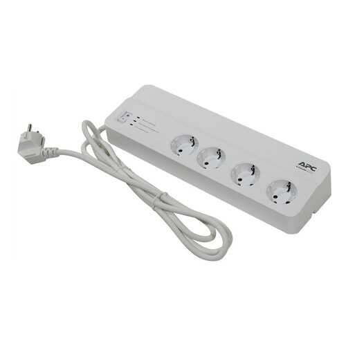 Сетевой фильтр APC PM8-RS, 8 розеток, 2 м, White в Юлмарт