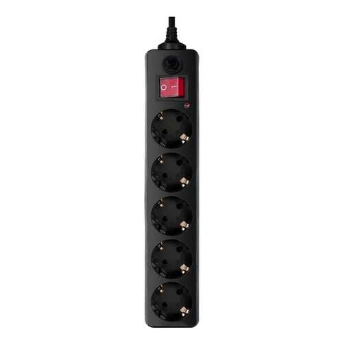 Сетевой фильтр BURO 500SH-10-B, 5 розеток, 10 м, Black в Юлмарт