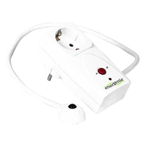 Сетевой фильтр EnerGenie EGM-SBK, 1 розетка, 0,5 м, White в Юлмарт