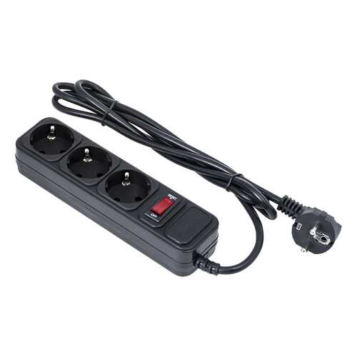 Сетевой фильтр ExeGate SP-3-5, 3 розетки, 5 м, Black в Юлмарт