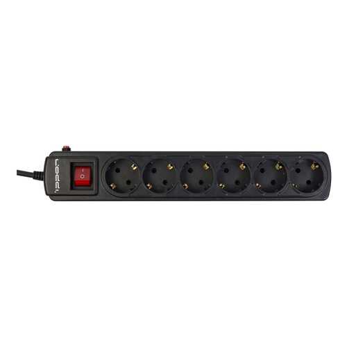 Сетевой фильтр IPPON BK-212, 6 розеток, 1,8 м, Black в Юлмарт