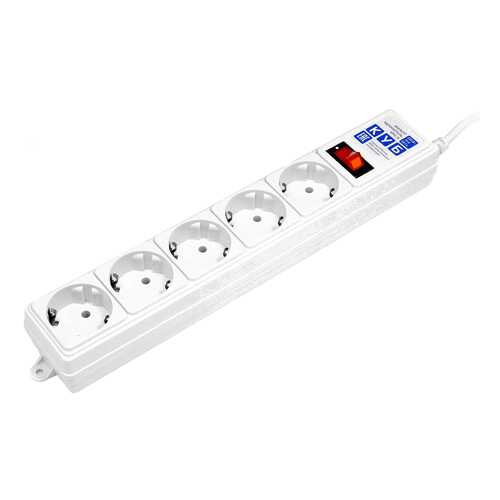 Сетевой фильтр Power Cube SPG-B-15, 5 розеток, 5 м, White в Юлмарт