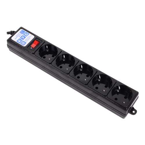 Сетевой фильтр Power Cube SPG-B-6, 5 розеток, 1,9 м, Black в Юлмарт