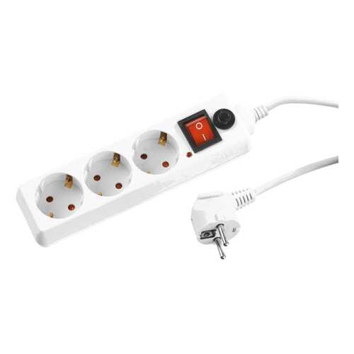 Сетевой фильтр STAYER Standart 55065-1.5, 3 розетки, 1,5 м, White в Юлмарт