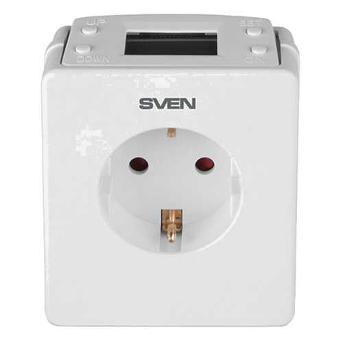 Сетевой фильтр Sven RN-16D, 1 розетка, White в Юлмарт