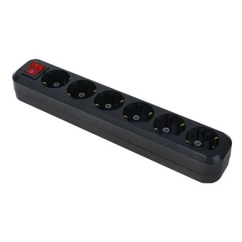 Сетевой фильтр TDM ELECTRIC СФ-06В, 6 розеток, 5 м, Black в Юлмарт