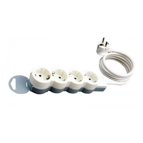Удлинитель Legrand 4X2К+З, 4 розетки, 3 м, White в Юлмарт