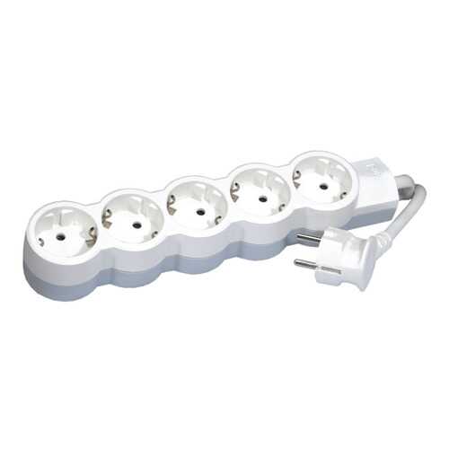 Удлинитель Legrand 4X2К+З, 5 розеток, 3 м, White в Юлмарт