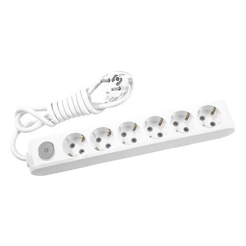 Удлинитель Panasonic X-TENDIA WLTA0462-2WH-RES, 6 розеток, 2 м, White в Юлмарт