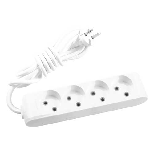 Удлинитель Panasonic X-TENDIA WLTB0242-2WH-RES, 4 розетки, 2 м, White в Юлмарт