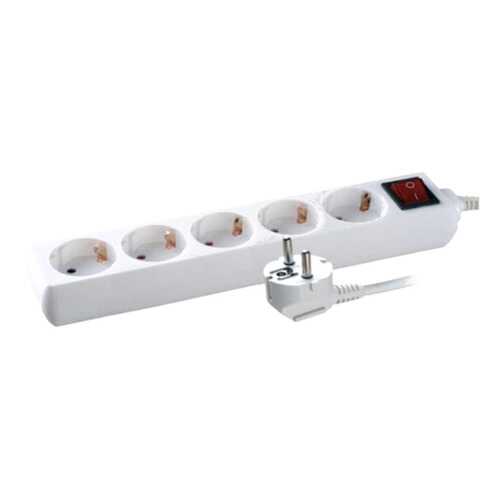 Удлинитель Volsten S 5x1,5-ZDV, 5 розеток, 1,5 м, White в Юлмарт