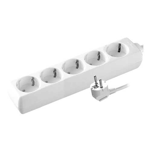 Удлинитель Volsten S 5x3-Z, 4 розетки, 3 м, White в Юлмарт