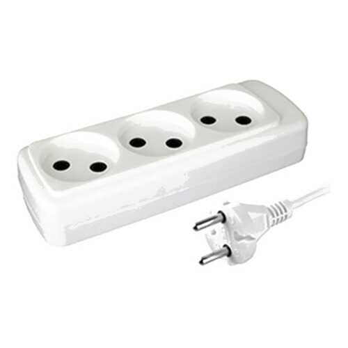 Удлинитель Volsten SR 3x5, 3 розетки, 5 м, White в Юлмарт