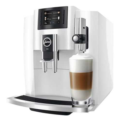 Кофемашина автоматическая Jura E8 Piano White в Юлмарт