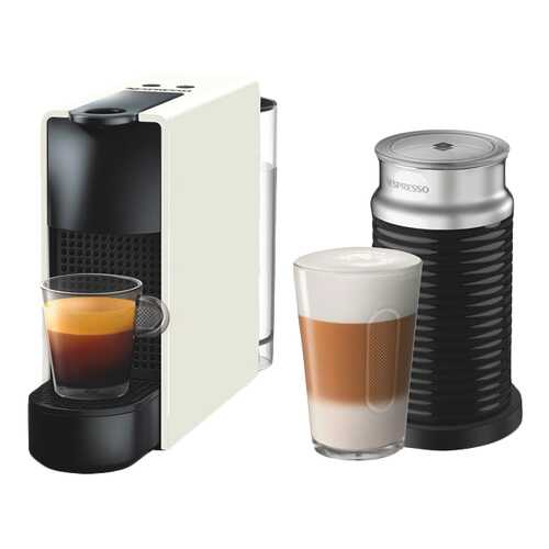 Кофемашина капсульного типа Nespresso Essenza Mini Bundle C30 White в Юлмарт