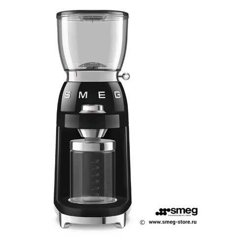 Кофемолка Smeg CGF01BLEU Black в Юлмарт