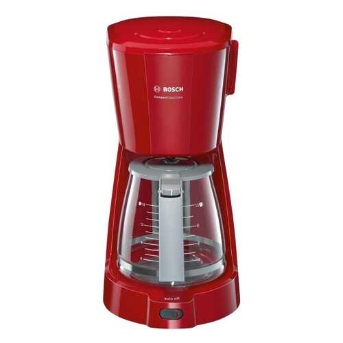 Кофеварка капельного типа Bosch TKA3A034 Red в Юлмарт