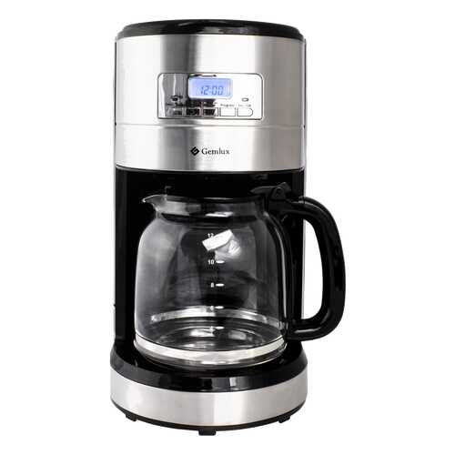 Кофеварка капельного типа Gemlux GL-DCM-3 Black/Silver в Юлмарт