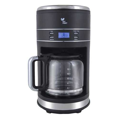 Кофеварка капельного типа Kitfort КТ-704-2 Black в Юлмарт