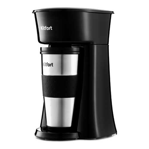 Кофеварка капельного типа Kitfort КТ-729 Black в Юлмарт