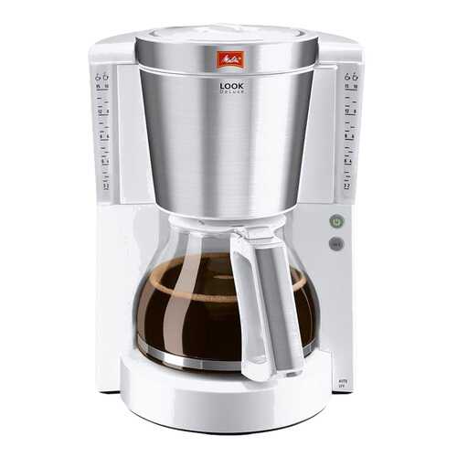 Кофеварка капельного типа Melitta Look IV De Luxe White в Юлмарт