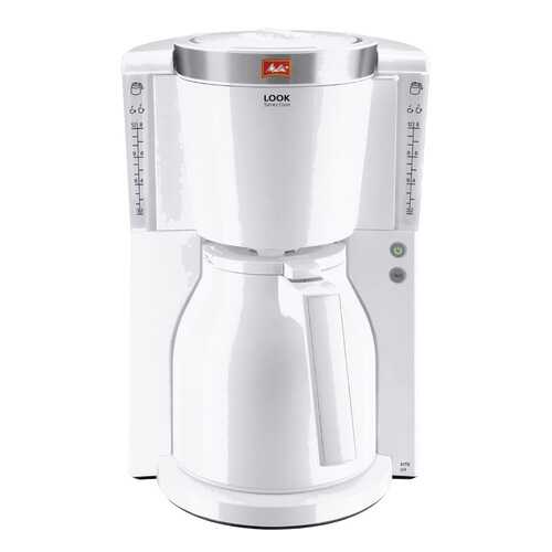 Кофеварка капельного типа Melitta Look IV Therm Selection White в Юлмарт