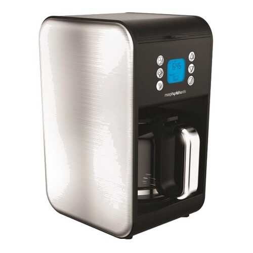 Кофеварка капельного типа Morphy Richards 162010EE Black/Silver в Юлмарт