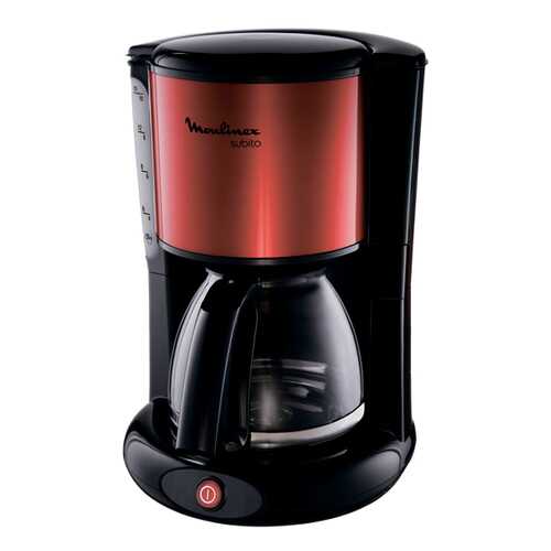 Кофеварка капельного типа Moulinex Subito Red/Black в Юлмарт