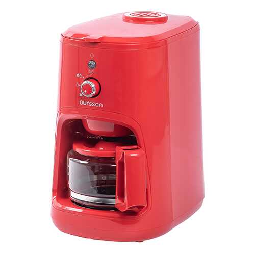 Кофеварка капельного типа Oursson CM0400G Red в Юлмарт