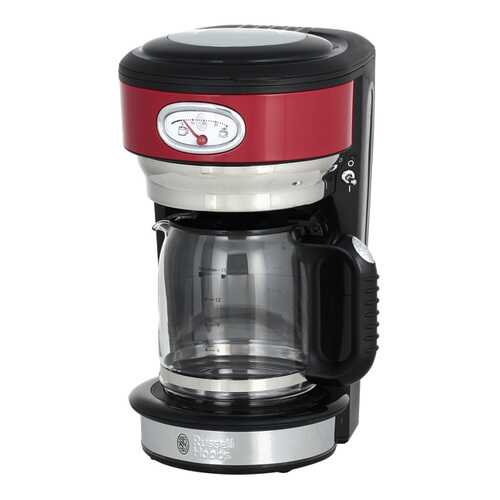 Кофеварка капельного типа Russell Hobbs Retro Ribbon Red (21700-56) в Юлмарт