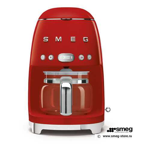 Кофеварка капельного типа Smeg DCF02RDEU Red в Юлмарт
