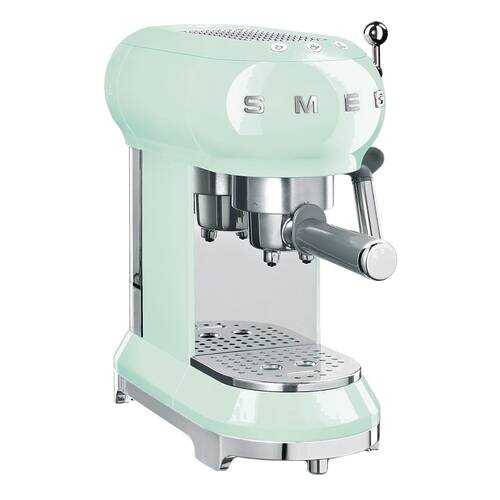 Кофеварка рожкового типа Smeg ECF01PGEU Green в Юлмарт