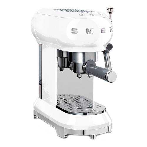 Кофеварка рожкового типа Smeg ECF01WHEU в Юлмарт