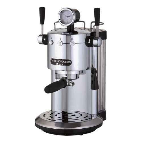 Рожковая кофеварка Ariete Caffe Novecento 1387 Silver в Юлмарт