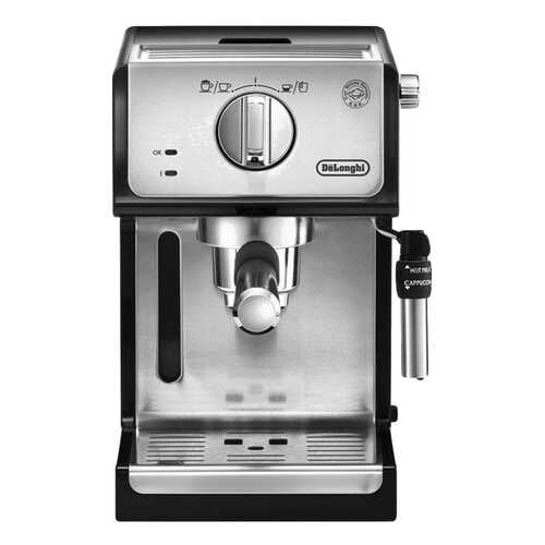 Рожковая кофеварка DeLonghi ECP 35.31 Silver/Black в Юлмарт