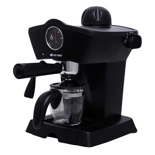 Рожковая кофеварка Kitfort КТ-706 Black в Юлмарт