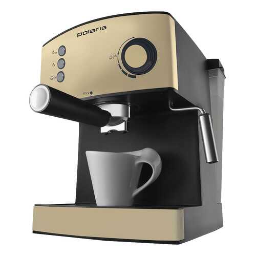 Рожковая кофеварка Polaris PCM 1527E Adore Crema Gold в Юлмарт