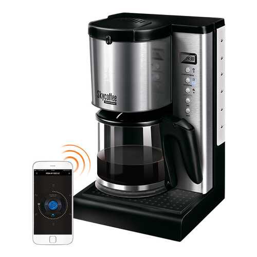 Умная кофеварка Redmond SkyCoffee M1519S Silver/Black в Юлмарт