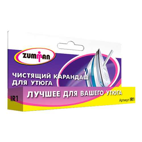 Карандаш для очистки утюга Zumman IR1 в Юлмарт