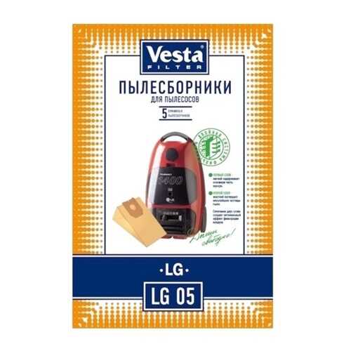 Пылесборник Vesta filter LG 05 5шт в Юлмарт