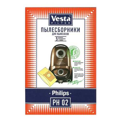 Пылесборник Vesta filter PH 02 5шт в Юлмарт