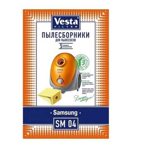 Пылесборник Vesta filter SM 04 5шт в Юлмарт