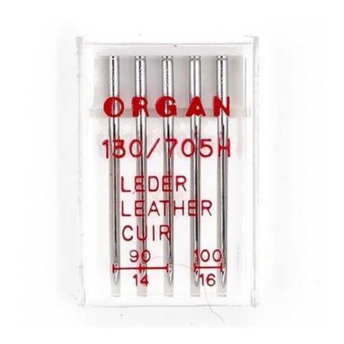 Иглы Organ д/кожи №90-100 для БШМ упак,5 игл в Юлмарт
