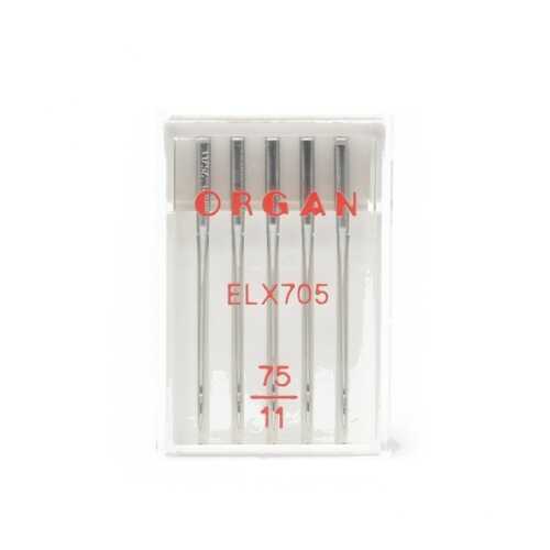 Иглы Organ для распошивальных машин EL x 705 №75 для БШМ упак,5 игл в Юлмарт